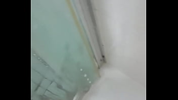 Preview 2 of Mature Lady Panty Hand Job - Shower