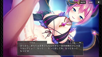 Preview 3 of Flavia Line Xxx - ミッドナイトガールズ　リルム1　足コキ