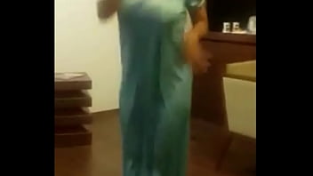 Preview 2 of Dick In Hand - Big Boob Aunty Dancing
