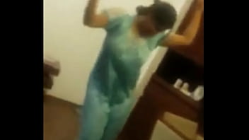 Preview 3 of Dick In Hand - Big Boob Aunty Dancing
