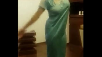 Preview 4 of Dick In Hand - Big Boob Aunty Dancing