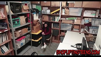 Preview 2 of Allora Skye - Amateur thief facialized