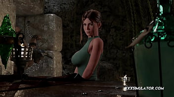 Preview 1 of Sanilione Hot Xxx Video - Amazonian XXX ◌  Mist The Prelude ◌ Lara Croft Rough 3D HENTAI 2024