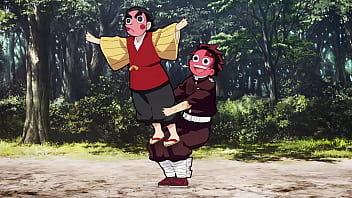 Preview 1 of Force Suck Tits Rape - Kimetsu no Yaiba - Katanakaji no Sato-hen (temp 4 ep 3)