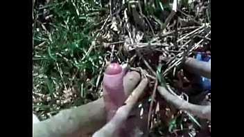Preview 4 of Bellringer Cumshot - Wanking in woods19
