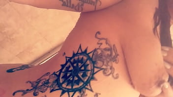 Preview 2 of Butt Crack Joi - Alexa Davonn tattooed body in shower