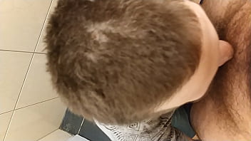 Preview 4 of Korea School Smp - Deep throat blowjob in a mall restroom