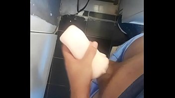 Preview 4 of Badmasti Com Sleep Rape - probando vagina de goma