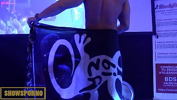 Preview 4 of Sani Leeon Sex - Hot stripper couple on stage