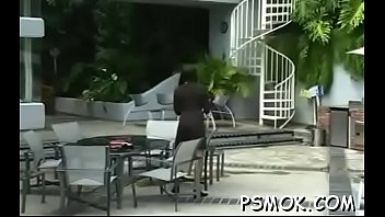 Preview 1 of My Naughty Boy - Beauties sharing a cigarette while giving a sloppy blowjob