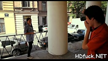 Preview 1 of Xxx Jonvr - Beautiful hottie enjoys hardcore sex and gives a good oral-service