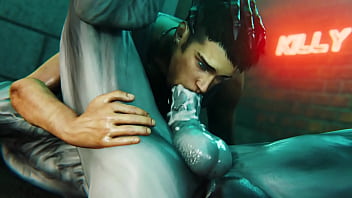 Preview 2 of Cafe Blue - dante x walrider