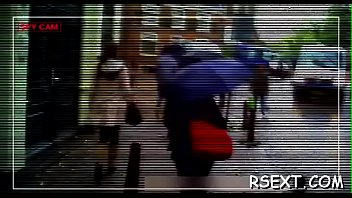 Preview 2 of Squirting In Publuic - Sexy sexy amsterdam hooker gets her shaved cunt pounded hard
