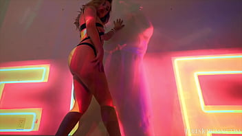 Preview 3 of Hot Chinese Ass - JulesJordan.com - Anna Claire Clouds Dark Side &ndash_ Part 3: A Deep Dive Into The Oral Gauntlet Blow Bang