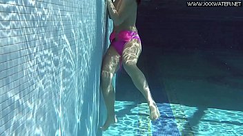 Preview 3 of Samll Boy And Big Gril Xnxx - Hot Russian Jessica Lincoln in the pool