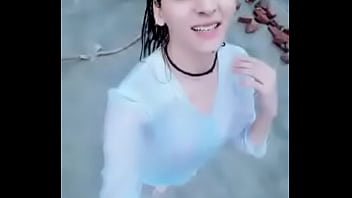 Preview 1 of Porne Ove - Hot Bangla Big Boobs in rain