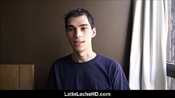 Preview 1 of Wife Swinging Bbc - Amateur Young Spanish Latino Boy Paid To Fuck A Stranger He Met On Streets Of Buenos Aires