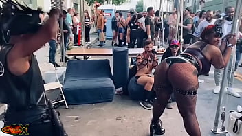 Preview 2 of More Money Talk Havocs - Found a brat worth my time at #folsom. One of a select few that were on the receiving end of my floggers. #bdsm #leather ...