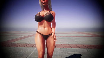 Preview 4 of Mia Khalifa Sex Songs - Nicki Minaj Show us her sexy catwalk