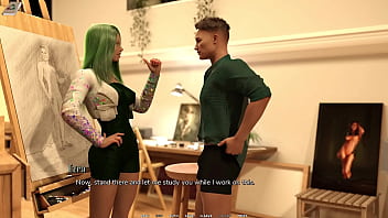 Preview 4 of Lesbienne Gros Seins - Taboo University #53 - Fucking The Trans Redhead Hard In Her Ass While She Leaks Precum Out Of Her Small Cock - 3D Porn Games