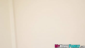 Preview 2 of Siexy - Young babe slurps cum vacuum style after cock stretching