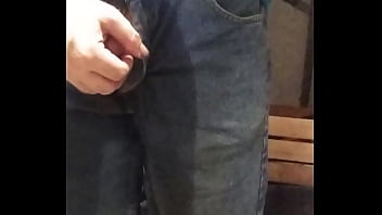 Preview 2 of Lana Sucked - Joe Pissing his Jean shorts
