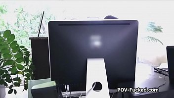 Preview 1 of Indan Suh - POV sucked by sexy teen realtor gf