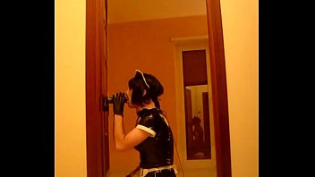 Preview 3 of Bafxxx Hd Move - Horny sissy slut maid sucks and cums