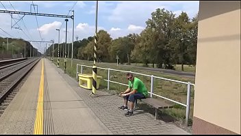 Preview 1 of Nadi Gol Sex - very risky fuck on the train station