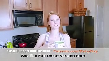 Preview 4 of Busty Loads - milf cooking naked