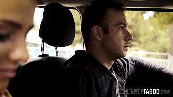 Preview 1 of Amature Back Seat - Teen cuckolds with cop