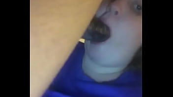 Preview 2 of Leila Two Guys - Blonde bbw sucking black my insta @1rhgo