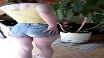 Preview 1 of Kyna Lee - Fit girl with round ass models many panties
