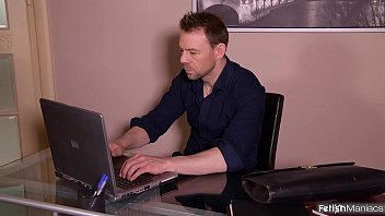 Preview 1 of Wife Cheating Arab - Fetish maniacs double penetrate submissive secretary Lilit Sweet
