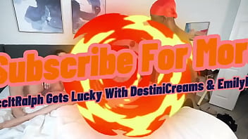 Preview 1 of Cock Hole Sex - Walked in on bigtxem098 &amp_ destinicreams masturbating and they let me join the fun ?