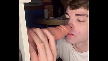 Preview 1 of Nri Cum9 - This is the Biggest Dildo I have Ever Sucked!