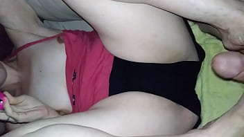 Preview 3 of Thief Pussy Sex Under The Table - Sexyblondemilf