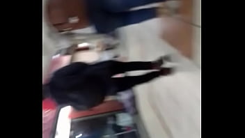 Preview 2 of Spana C - Punjabi girl shaking her ass in public