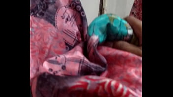 Preview 4 of Asina Led - Jerking in maids silk satin saree cumshot