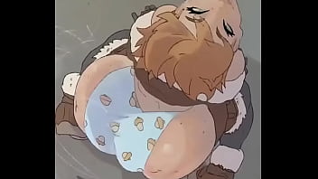 Preview 1 of Arabic Six - Squirrel Girl Twerking That Ass