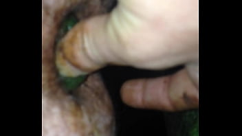 Preview 4 of Nura Angli - a veg in my anal hole really  deep