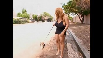 Preview 1 of Full Leantha Sister Pron Moves - Black bitch Lady Snow with huge tits takes big dick outdoors