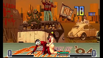 Preview 2 of Axxncom - [Mugen] 18 Ash Crimson Vs Futa Mai Shiranui Best reverse fuck