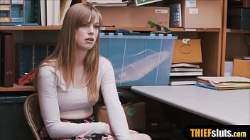 Preview 1 of Hedevideo Hd - Redhead petite teen thief  punish fucked by LP officer