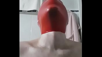 Preview 2 of Back Land Xxx Video Full Hd High - Make a wank ing with a latex balloon on your head and you will explode