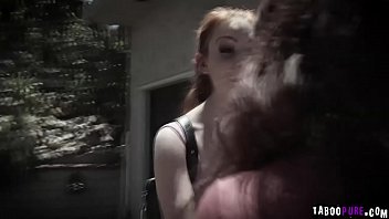 Preview 1 of Choti Girls Ka Rep English - Syren De Mer teaching young Alex Blake how to suck a big matured cock!