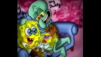 Preview 3 of X Hamster Hinge - bob esponja safado dando pro lula molusco