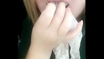 Preview 2 of Shit Bukkake - The time master made me fill my mouth with my knickers - whilst I was in work