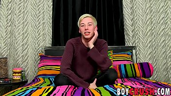 Preview 2 of Video 180 - Delicious young gay cums while reshaping ass with dildo