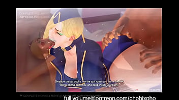 Preview 4 of Maid Seduce Busty - STREET FIGHTER / FALKE FUCKED BY SHADALOO [SFM]